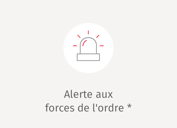 alerte aux forces de l ordre