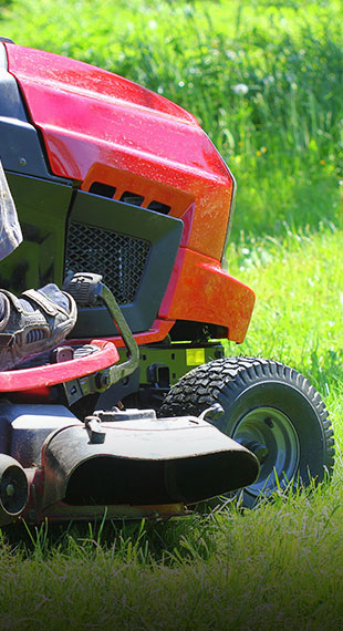 Tondeuse et autoportée