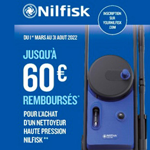 N'oubliez pas notre campagne d'offre de remboursement du 01 mars au 31 août 2022 !