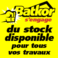 Batkor s'engage - du stock disponible pour tous vos travaux
