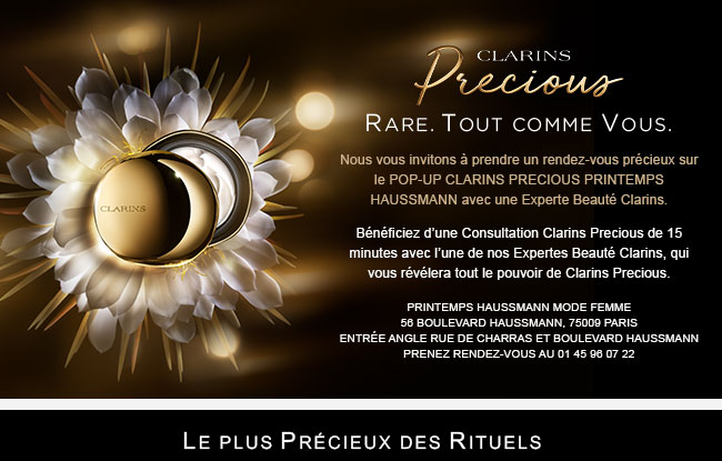 D&eacute;couvrez Clarins Precious