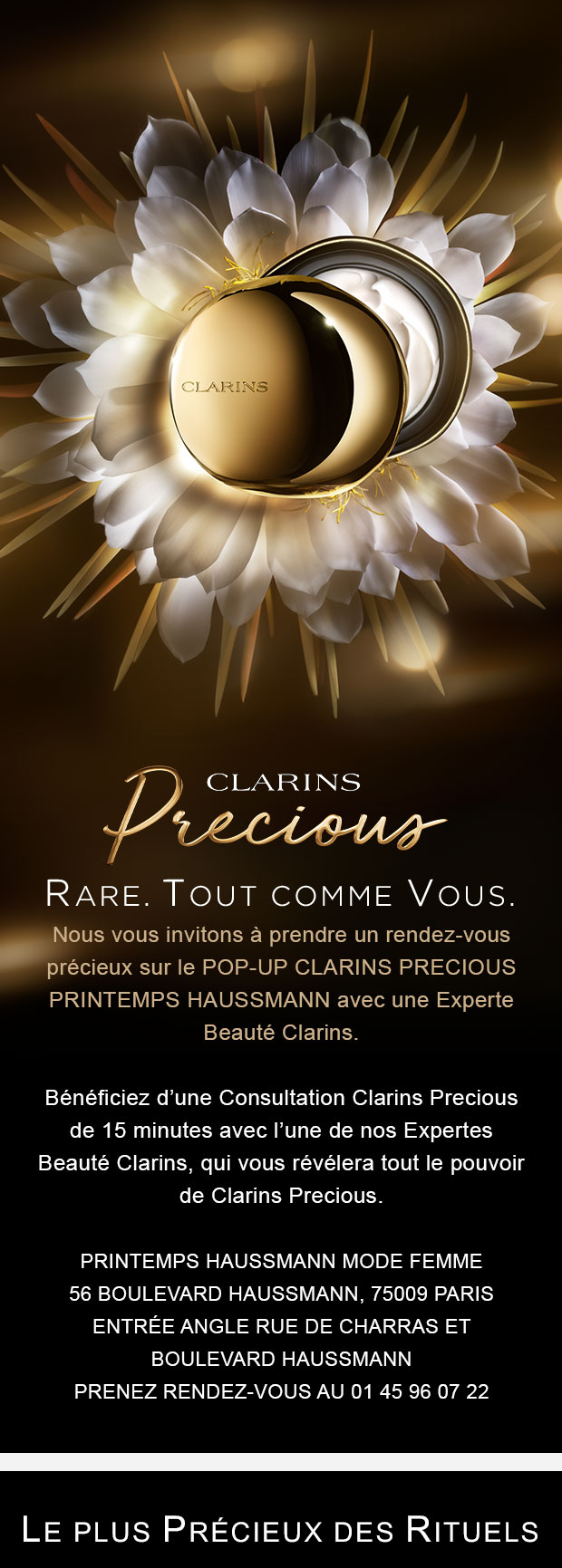 D&eacute;couvrez Clarins Precious