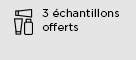 3 &eacute;chantillons gratuits