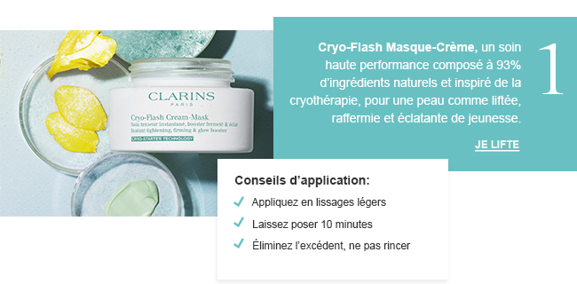 Cryo-Flash Masque-Crème