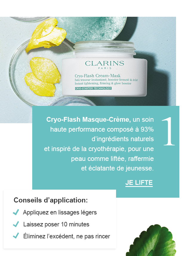Cryo-Flash Masque-Crème