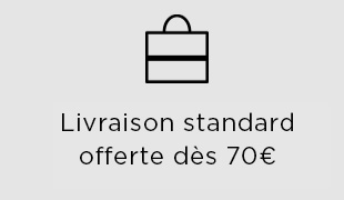 Livraison standard offerte dès 70€